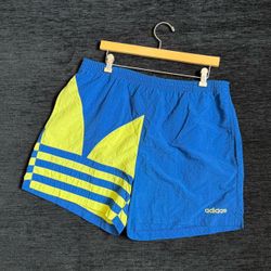 VINTAGE 90s ADIDAS SHORTS SIZE X-LARGE