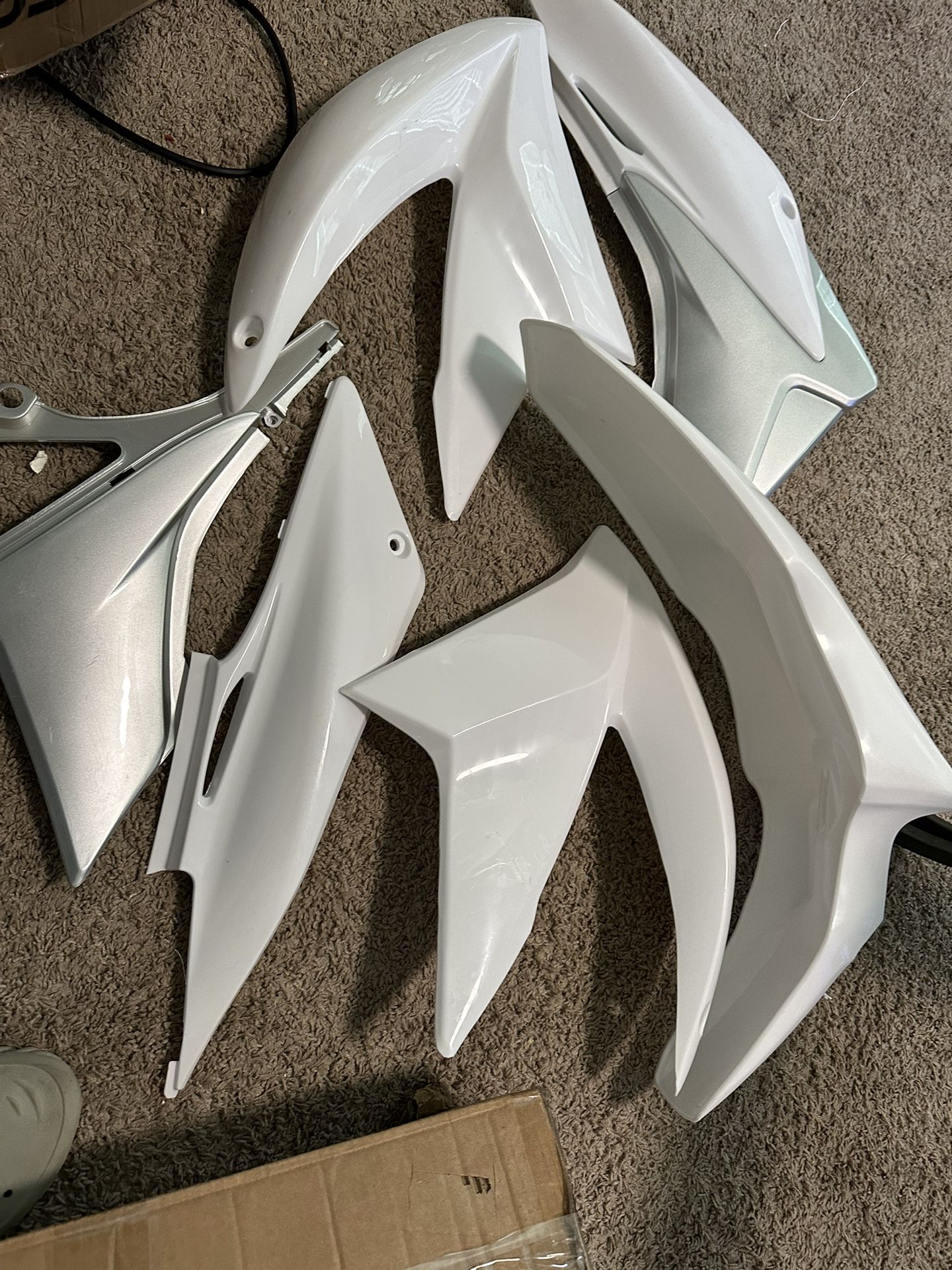 Plastics Kit for Hawk 250,Fairing Body Work Fender Sets with Fuel Tank Guard for Hawk250 Very good condition yours for $45.00