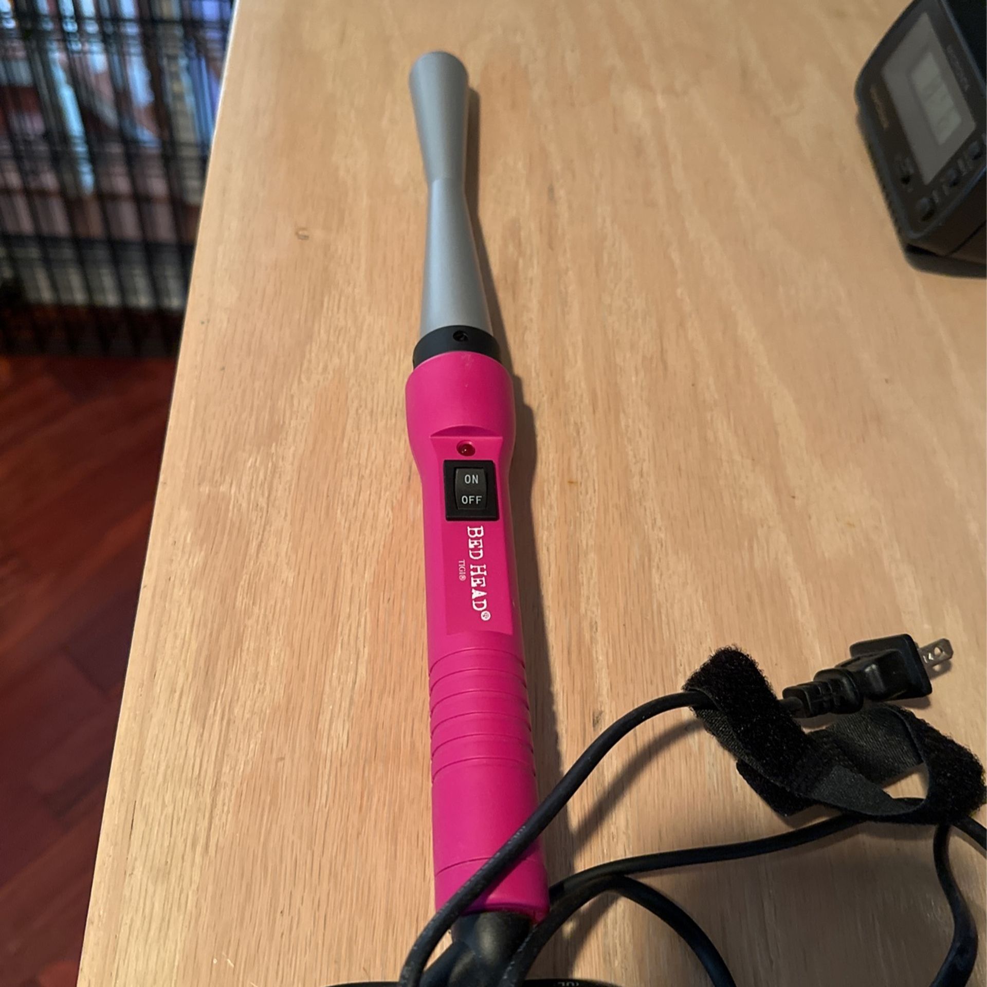 Curling Iron By Bed Head