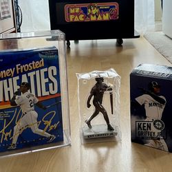 Ken Griffey Jr. Frosted Wheaties Box & Replica Statue