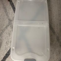 Sterilite Ultra Wheeled Underbed Box 66 Quart