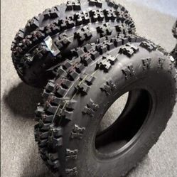 New 22/7/10 Front Atv Quad Tire Llanta Para Cuatrimoto  AT22x7-10