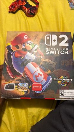 Brand new still sealed Nintendo switch 2 X Mario Kart Bundle