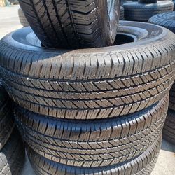 265/70/17 BRIDGESTONE (4 GOOD USED TIRES)