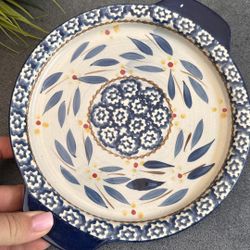 Temptation old world blue plate