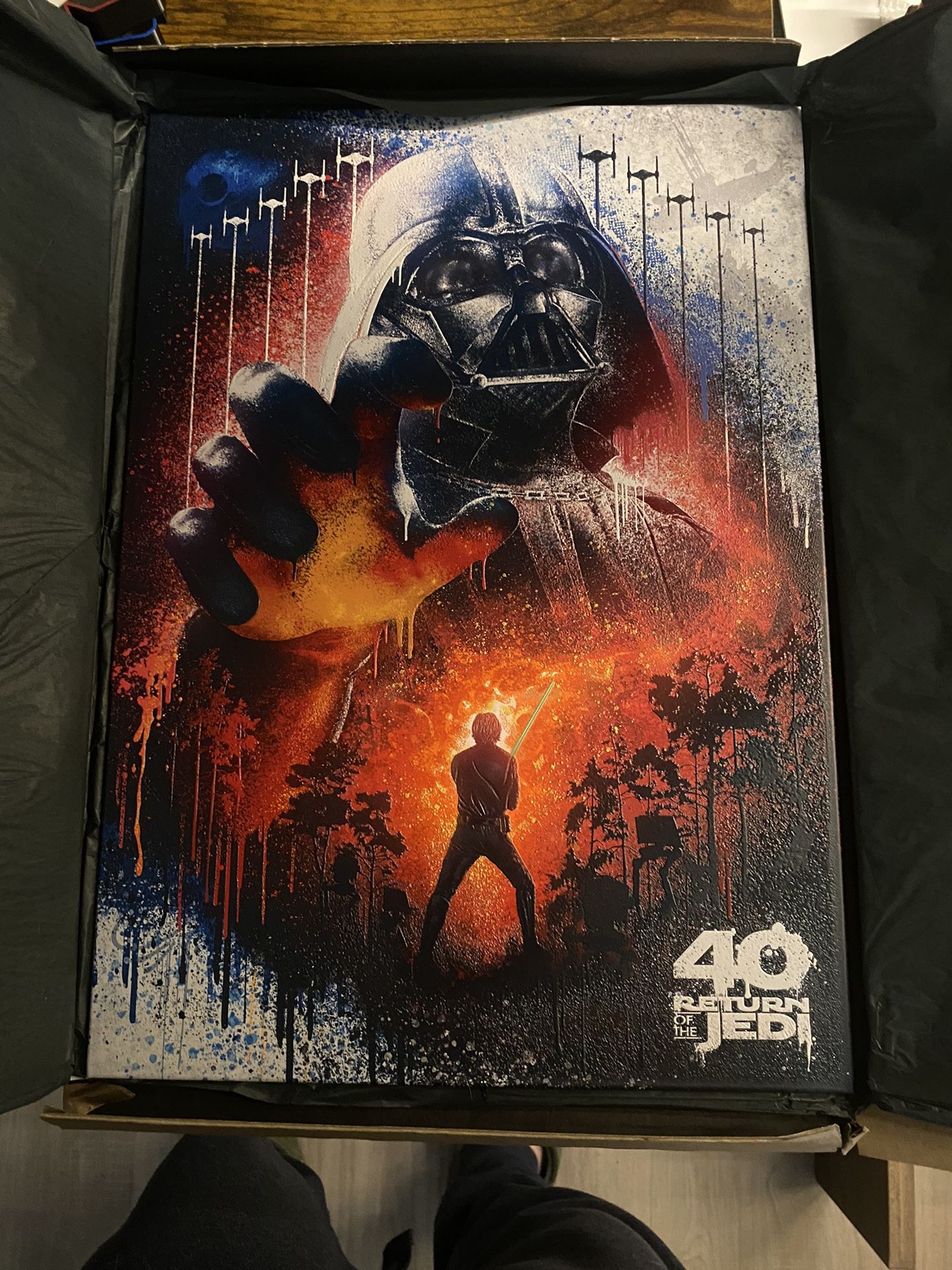 Limited Edition Return Of The Jedi 40th Anniversary Displate