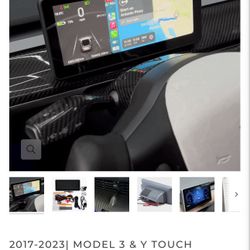 2017-2023| MODEL 3 & Y TOUCH SCREEN DISPLAY - APPLE CARPLAY, ANDROID AUTO, FRONT BUMPER CAMERA, GPS & MORE 