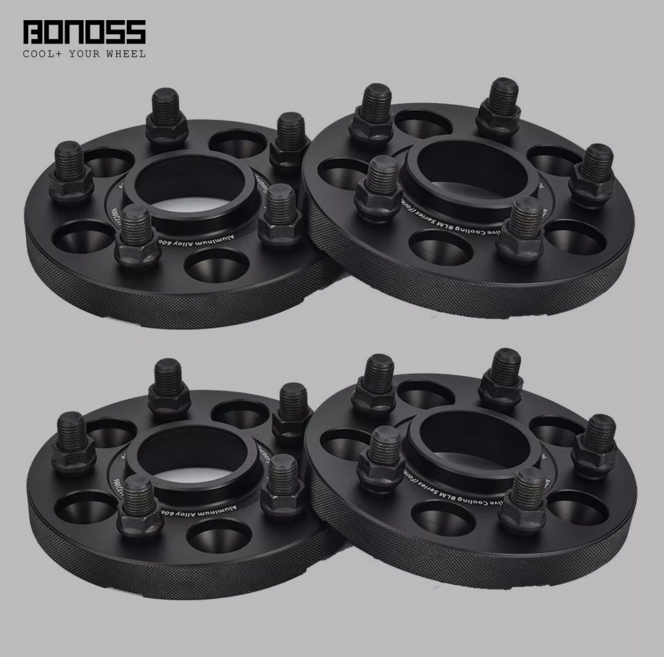 BONOSS 4Pc 20mm Adapter 5x120 Wheel Spacers for Acura Integra Type S 2024 2025