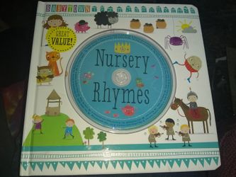 Nursery rhymes~ book plus CD music disk
