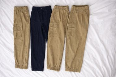 Kids School Uniform Pants – Size 10–12 (Set of 4)