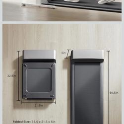 WALKINGPAD Foldable Walking Pad for Home Office, Under Desk Treadmill with Adaptive Speed Control, Compact Design for Small Spaces, No Assembly Needed