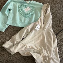 Crewcuts (J crew Kids) Girls Size 6-7 NEW Both For $10