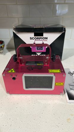CHAUVET SCORPION DJ Dual fat beam laser
