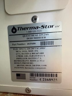 quest dehumidifier 225