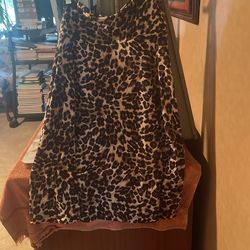 Lepord Print Ladies Skirt