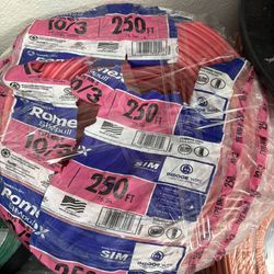 New Romex 10/3 250 Ft