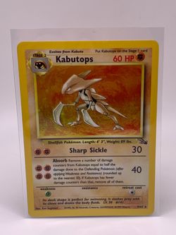 Original 1999 holographic Kabutops