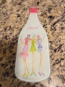 Kitchen cutting board/spoon rest /decor