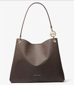Michael Kors Brown Signature Tote Bag