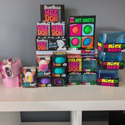 Needoh In Stock! Various styles, gum drop, jelly squish, nee doh  ice berg, snowball, pizza cats and many more