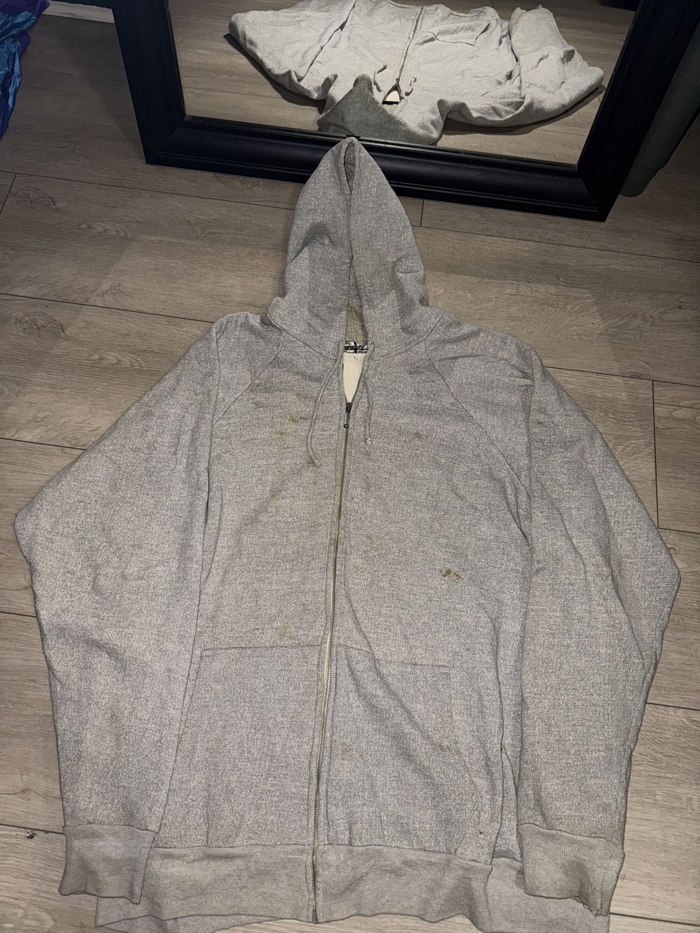 Rare Vintage / Y2K 1970s Thermal Lined Zip Up Jacket