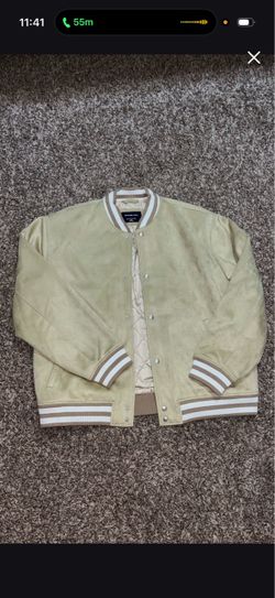 1 Left! 2XL Abercrombie Suede Jacket