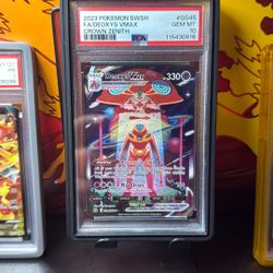 Deoxys Vmax Psa 10