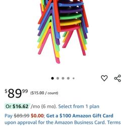 Kids School Chairs 5Pcs