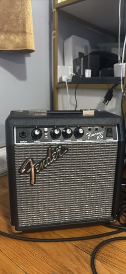 Electric Guitar with amplifier