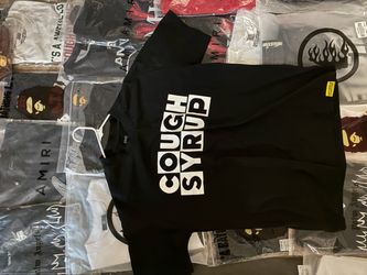 Cough Syrup Black Graphic T-Shirt