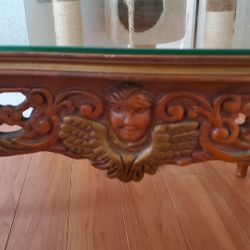 49 "Long 19 "High Antique coffee table..STILL AVAILABLE !!