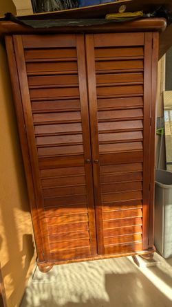 Solid Wood Armoire Mueble De Madera 