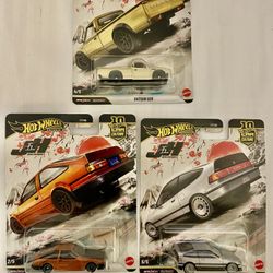 Hot Wheels 3 Cars Japon Historic