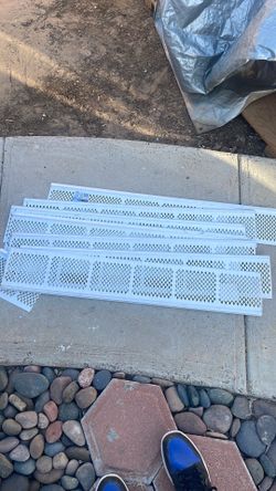 Leaf guards 7 of them. Snaps on gutters