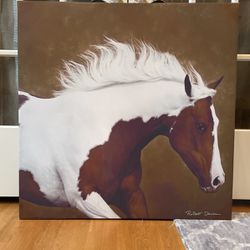 Robert Dawson 36 X 36 Canvas Horse Art