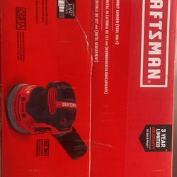 Craftsman 5in orbit sander