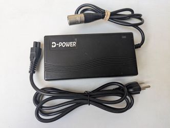 Ebike charger 54.6 v. 2a, model DPLC110V55
