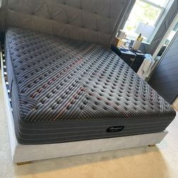 King Size Beautyrest Black C-Class Mattress, 12” Extra Firm, Factory-sealed, direct from manufacturer, same-day delivery available.