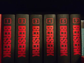 Berserk 1-5 and 9 ($45 of each one)