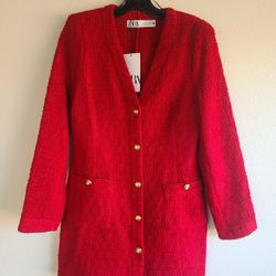 ZARA Red Dress
