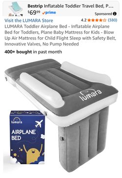 Lumara Inflatable Toddler Airplane Bed (n9)