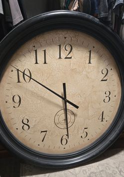 Large wall clock