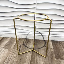8 Inch Gold Plant Stand
