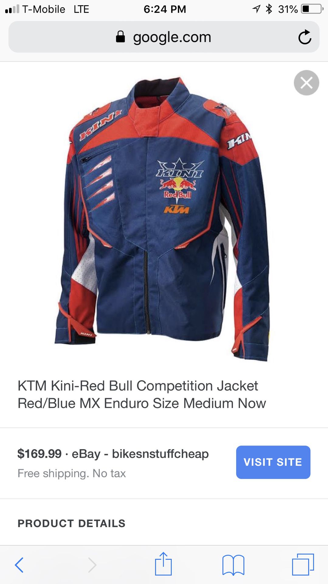 Children's Palace Slime Pornography KTM Kini-Red Bull Competition Jacket Red/Blue MX Enduro Size XL for Sale in  West Covina, CA - OfferUp