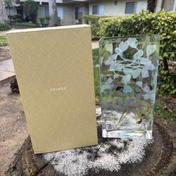 14” Glass Vase Fringe Studio