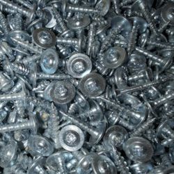 6000 count ) #10 X 7/8" Round Washer Head Square/Phillips Tapping Screw, Needle Point — Zinc. 42lb box. At tacoma screw this is over $200