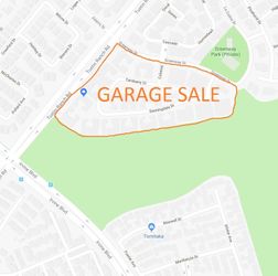 Tustin Orchards Community Garage Sale! Saturday May 16