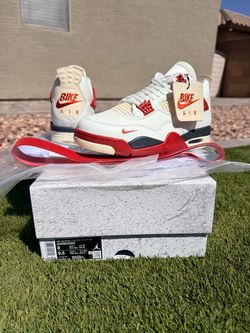 Nike Air Bike Jordan 4 Retro OG Nigel Sylvester Brick After Brick NEW/RECEIPT SIZE: 8 FIRM $270 ONLY!