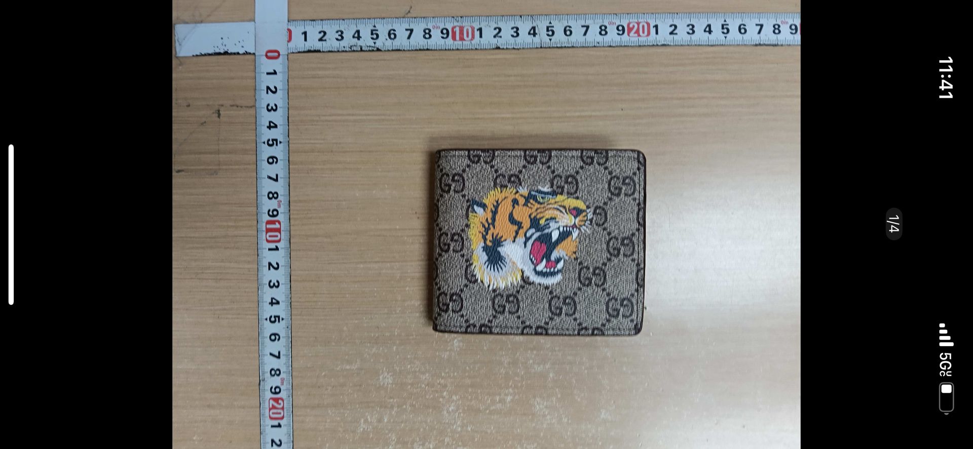 Gucci X Supreme Wallet “tiger”