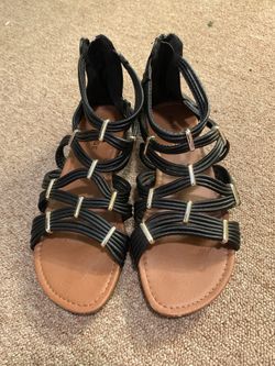 Black sandals